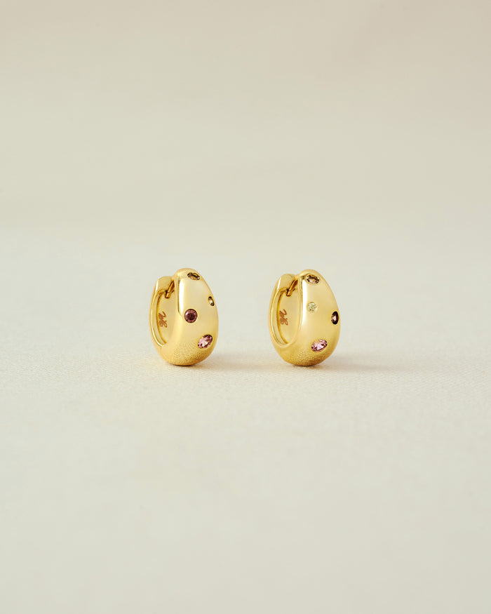 YVIS Mug Brass Hoop Earrings - FUNDAMENTAL Mitr X YVIS