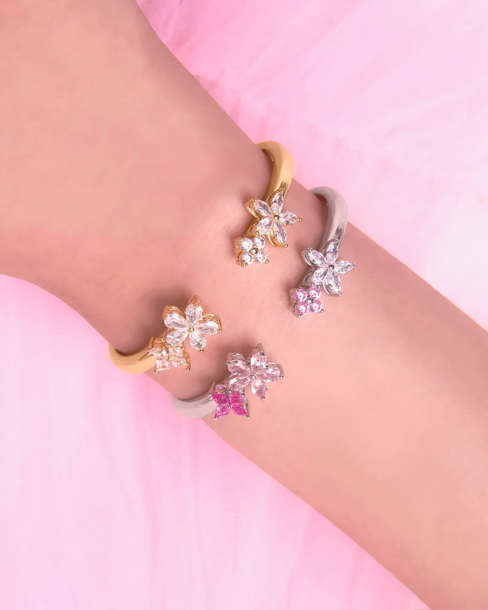 YVIS Mythic Flora Brass Bangle - Posy Collection