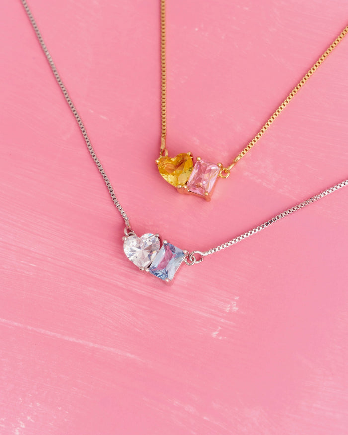 YVIS Paint Brass Necklace - Palette Collection