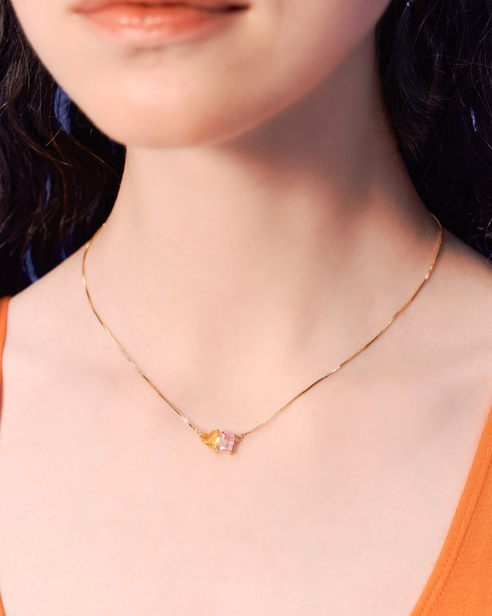YVIS Paint Brass Necklace - Palette Collection