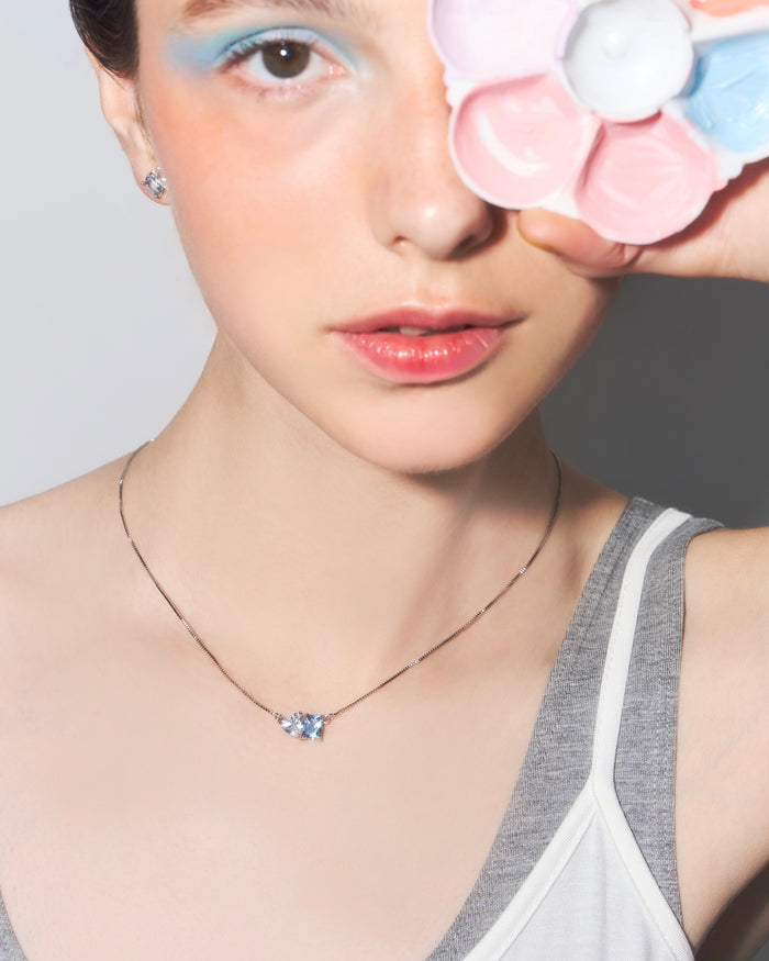 YVIS Paint Brass Necklace - Palette Collection