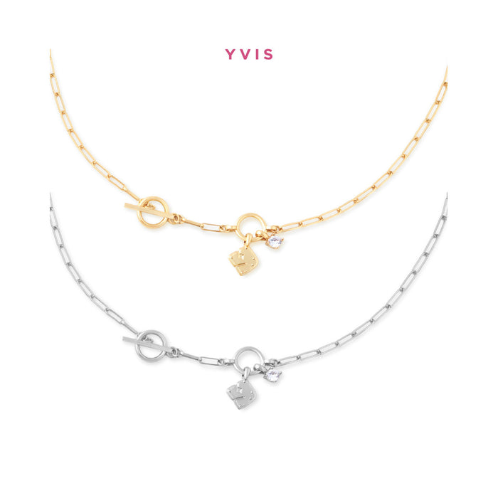YVIS Route Brass Necklace