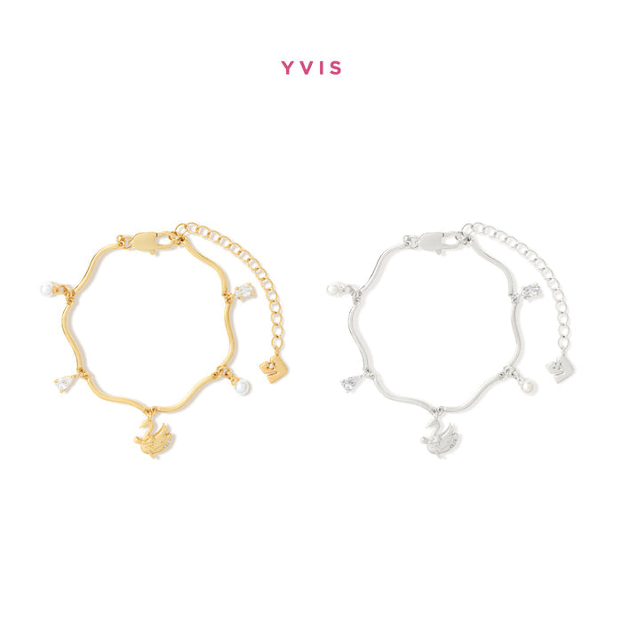 YVIS Shore Brass Bracelet - Swanlake Collection