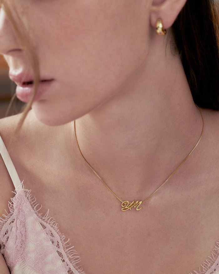 YVIS Signature Brass Necklace - FUNDAMENTAL Mitr X YVIS