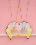 YVIS Sofa Brass Necklace - Casa Collection