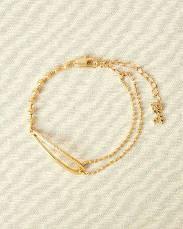 YVIS Spatula Brass Bracelet - FUNDAMENTAL Mitr X YVIS