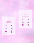 YVIS Sprouts Brass Earrings Set - Posy Collection