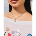 YVIS Street Munch Brass Necklace