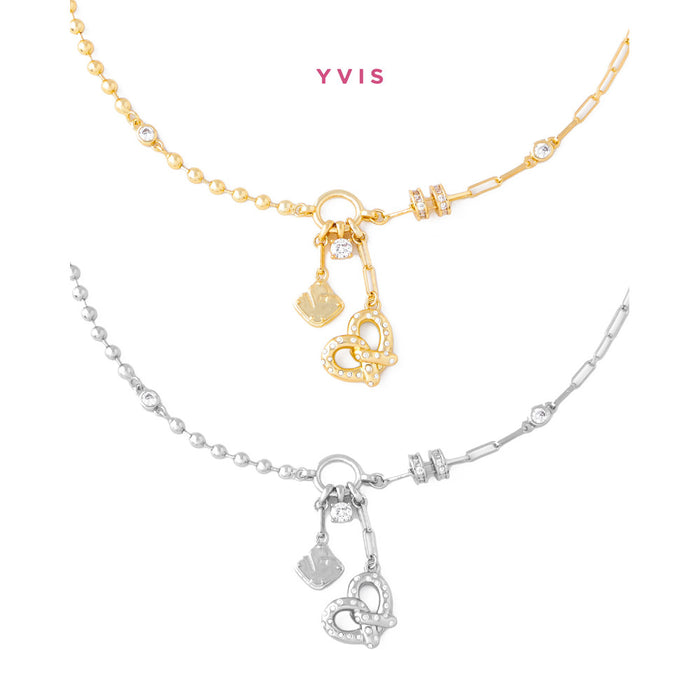YVIS Traffic Brass Necklace