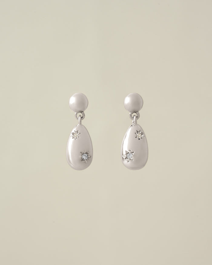 YVIS Vase Brass Drop Stud Earrings - FUNDAMENTAL Mitr X YVIS