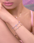 YVIS Viola Brass Bracelet - Posy Collection