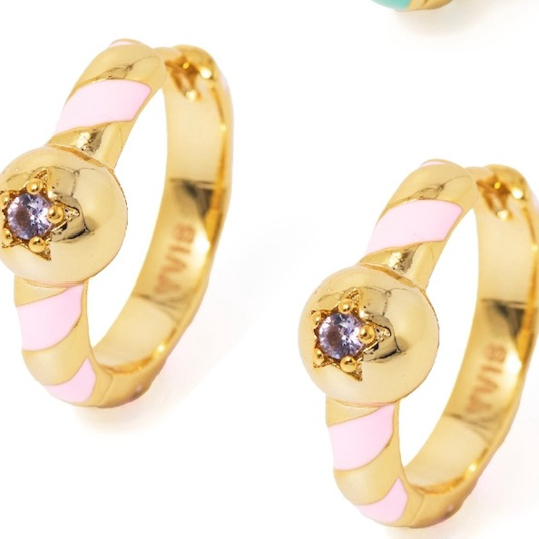 YVIS Wonder Hoop Brass Earring - YVIS X HAPPY SUNDAY